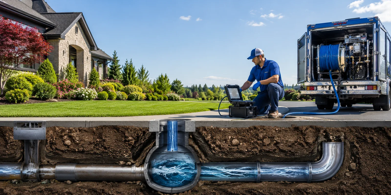 Drainage restoration information for Woodruff, WI